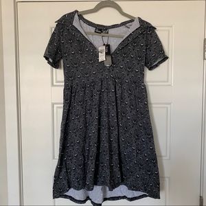 Cakeworthy Haunted Mansion Collared Skater Dress